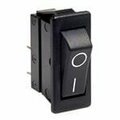 Arcoelectric Rocker Switch, Spdt, On-Off-On, 10A, 24Vdc, Quick Connect Terminal, Rocker Actuator, Panel Mount C1520ABBB